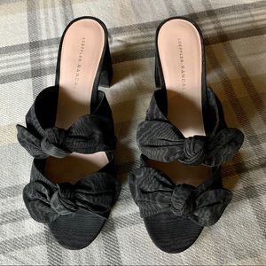 Loeffler Randall Knot Block Heel